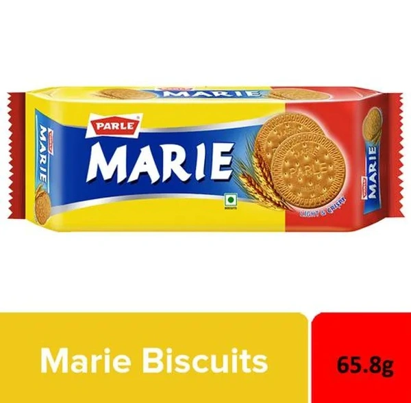 Parle Bakesmith Marie Biscuits, 65.8 g Pouch - 65.8 g