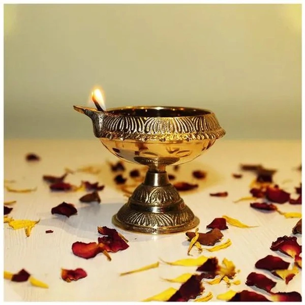 Trm Brass Kuber Deepam - No.3, 2 pcs