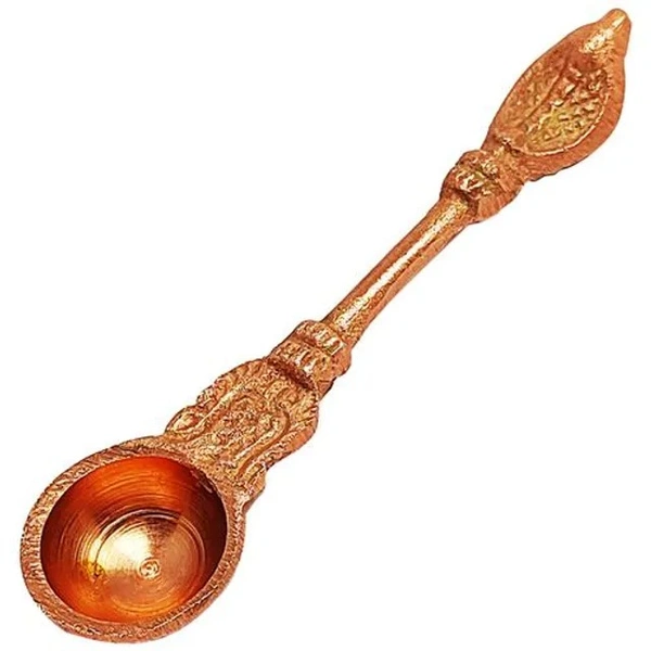 Panch Patra Spoon - Copper, Uddani No.1, 1 pc