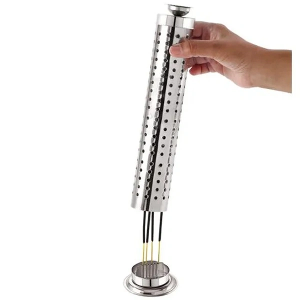 Steel Agarbatti Stand, 1 pc