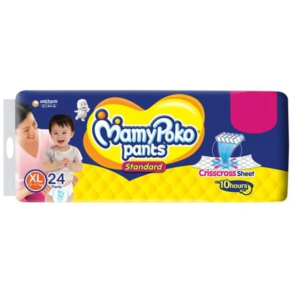 Mamypoko Pants Standard XL, 24 pcs Pouch