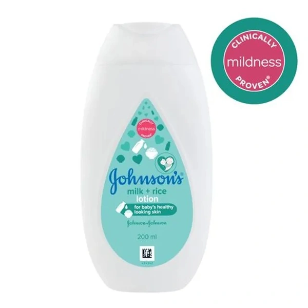Johnson's baby Baby Lotion - Milk & Rice, 200 ml