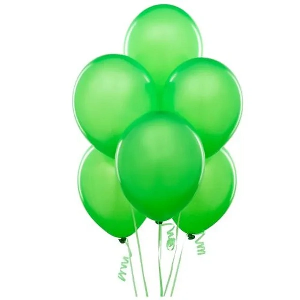 CherishX Latex Balloons - For Birthday Decorations, Baby Showers, Bachelorette, Party Supplies, Light Green, 50 pcs