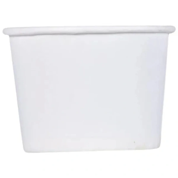 Nabhas Regular Paper Cup - Eco-Friendly, Biodegradable, Disposable, White, 100 ml (50 pcs)