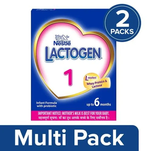 Nestle Lactogen - Infant Formula (Stage 1), 2x400 g (Multipack)