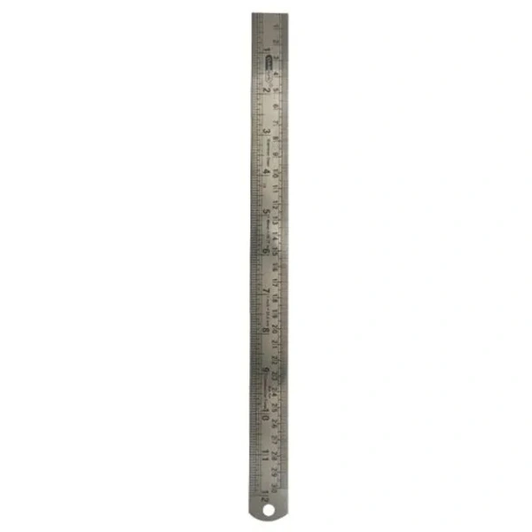 Darshi Ruler - Stainless Steel, 30 cm