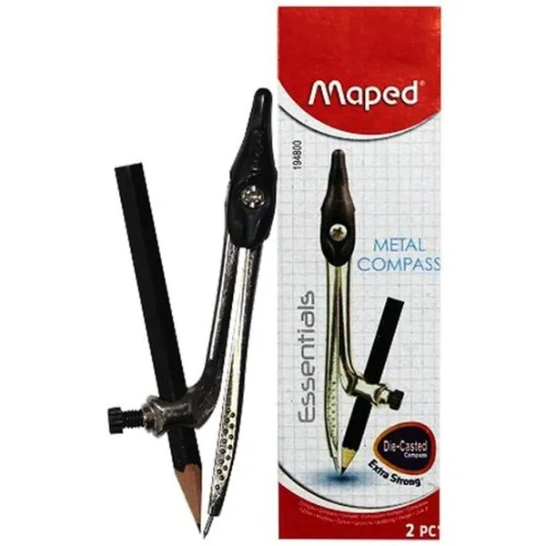 Maped Essential Compass With Pencil Holder, 1 pc