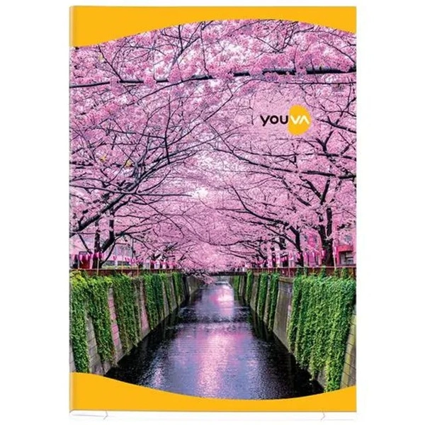 Navneet Youva Notebook - Ruled, Single Line, Soft Bound, A4, 172 Pages, 1 pc