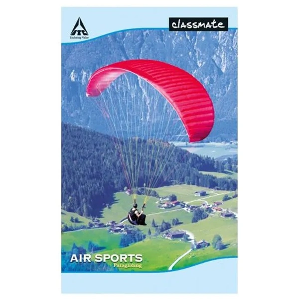 Classmate Notebook - Ruled, Single Line, 194 mm x 314 mm, Long, 160 Pages, 1 pc