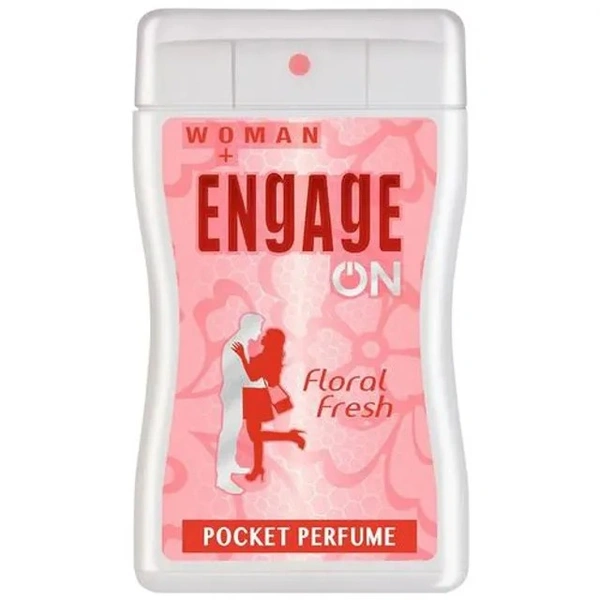 Engage On Pocket Perfume - Woman Floral Fresh, 17 ml
