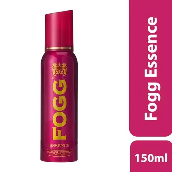 Fogg Essence Fragrant Body Spray For Women - Long-lasting, No Gas, Everyday Deodorant, 150 ml Bottle