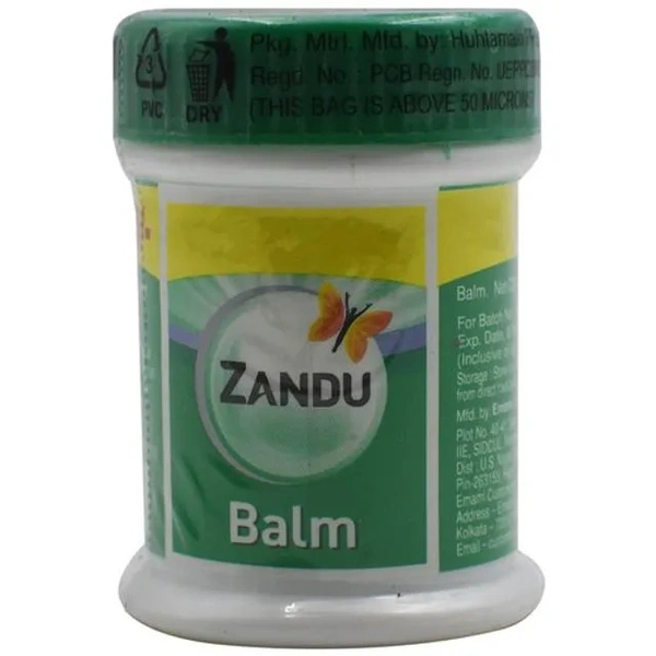 ZANDU Balm - Ayurvedic Solution For Quick Pain Relief, Headache, Sprain, 25 ml