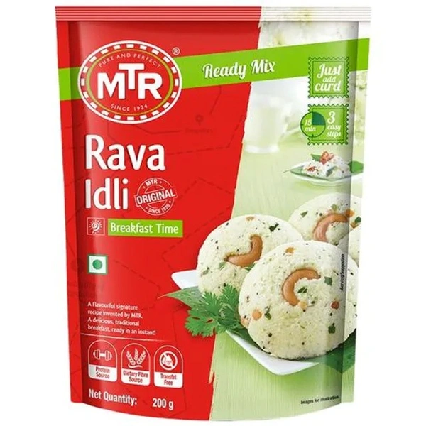 Rava Idli, 200 g Pouch - 200 g