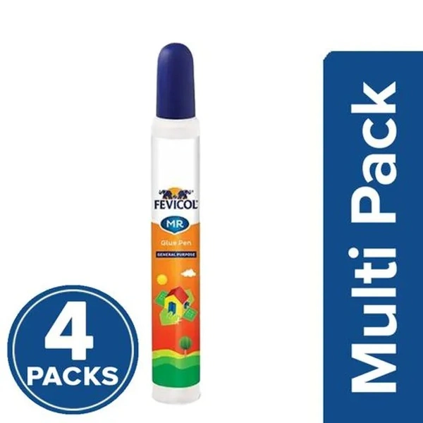 Fevicol MR Angular Tip Applicator - White Adhesive, Glue Pen, 4 x 22.5 g Multipack