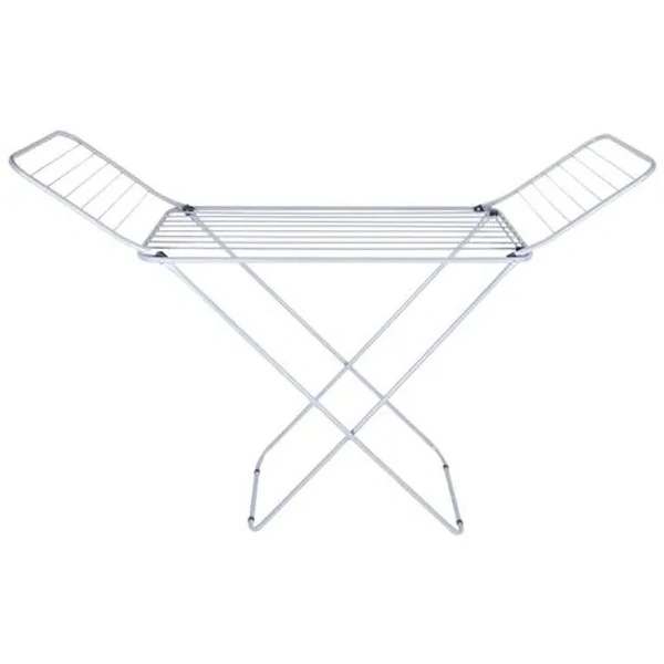 Gimi Alucom Plus Cloth Drying Stand - Foldable, Non-Slip, Rust Proof, 1 pc