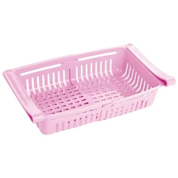 JOYO Fridge Tray - Plastic, High Quality, Sturdy, Pink, 1 pc