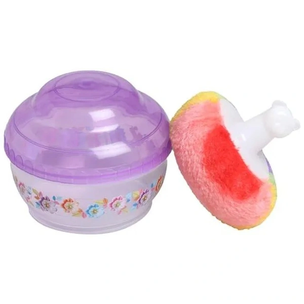 Auto flow Musical Powder Puff - Soft & Gentle, Safe For Kids, 1 pc