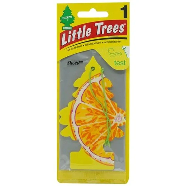 Little Trees Sliced Air Freshener Fragrance For Home & Car Use, 1 pc