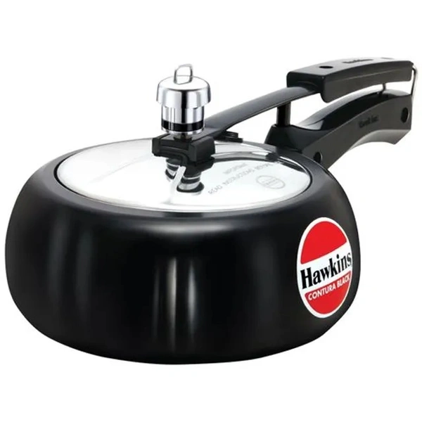 Hawkins Classic Aluminium Inner Lid Pressure Cooker - With Handle, Silver, CL35, 3.5 l