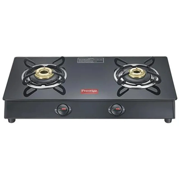 Prestige 2 Burner Gas Stove - Marvel Plus Glass Tables, GTM02 40094, 1 pc