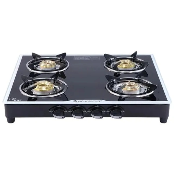 Wonderchef Platinum 4 Burner Glass Cooktop, 1 pc