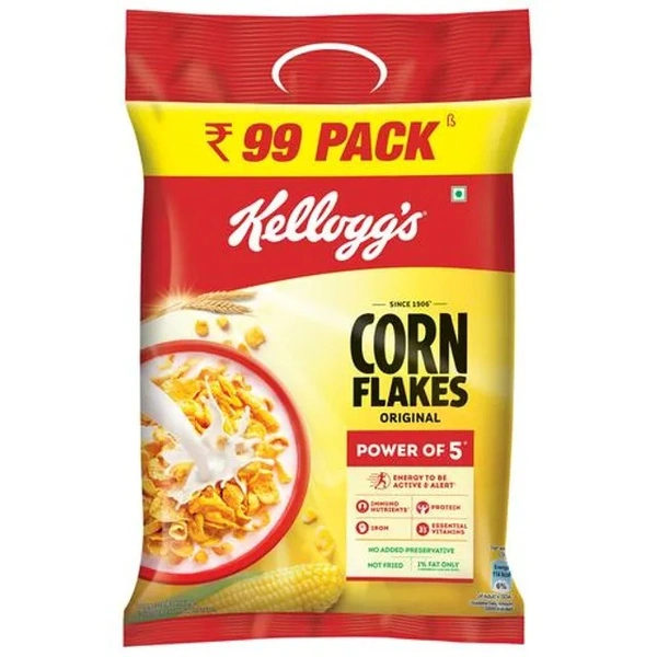 Kelloggs Corn Flakes - Rich In Protein, Vitamins & Essential Minerals, Original, 275 g