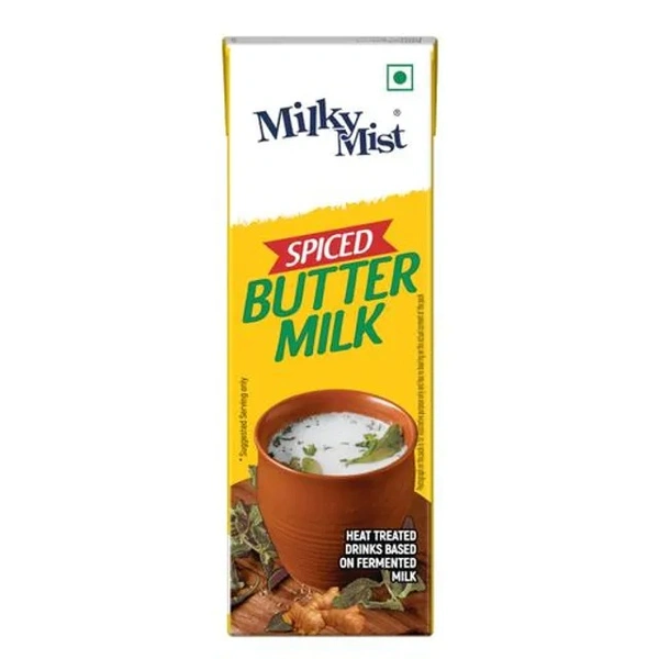 Milky Mist Spiced Butter Milk - UHT, Excellent Source Of Vitamins, Calcium, 200 ml - 200 ml