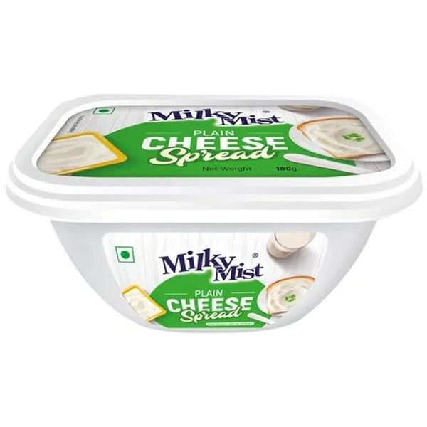 Milky Mist Cheese Spread - Natural, Rich In Protein, Calcium, Enhance Taste & Flavour, 180 g Cup