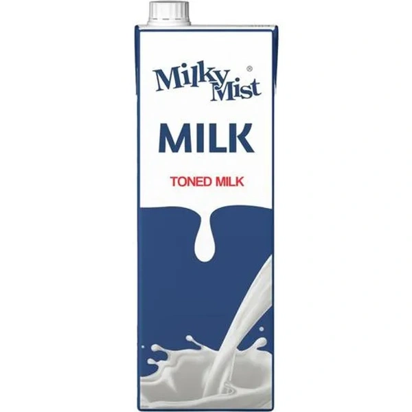 Milky Mist Toned Milk - UHT Sterilized, 1 L - 1 L