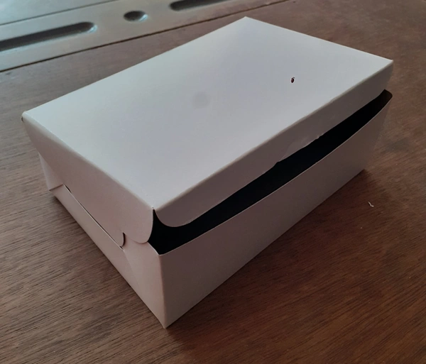 White 4 PASTRY BOX  - White, 5×7×2.5