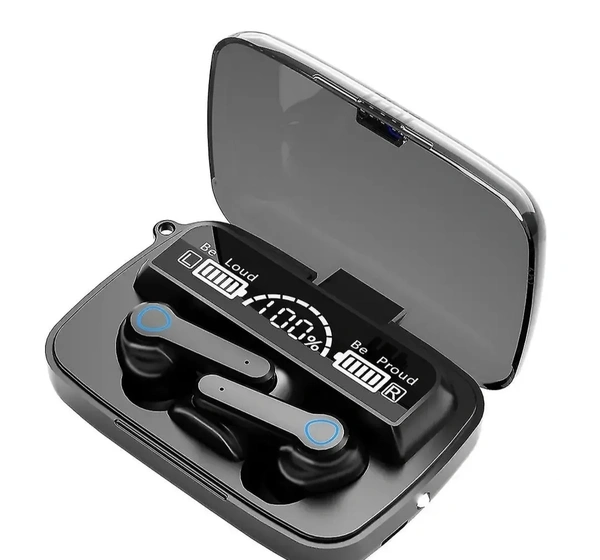 M19 earbuds 100% Big Battery #128267; Premium Sound Quality with flash light Super Premium Quality Earbuds