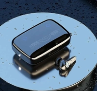 M19 earbuds 100% Big Battery #128267; Premium Sound Quality with flash light Super Premium Quality Earbuds