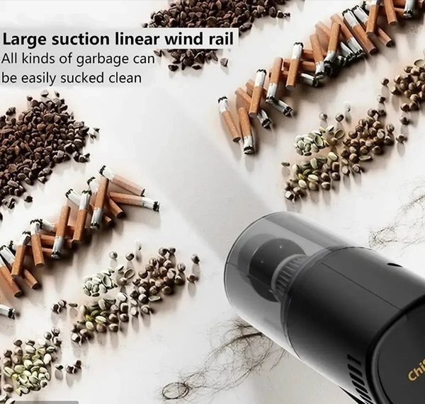 Vacuum ClearFor Dust Collection Lighting 2 in 1 Car Vacuum Cleaner 120W High-Power Handheld Portable USB Rechargeable Set of 1Wireless Vacuum Cleaner Home Car Dual-use