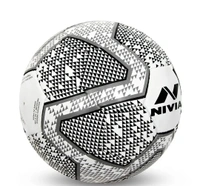 Nevia FB-278, NIVIA Black  White Size-5 FOOTBALL - White, 5