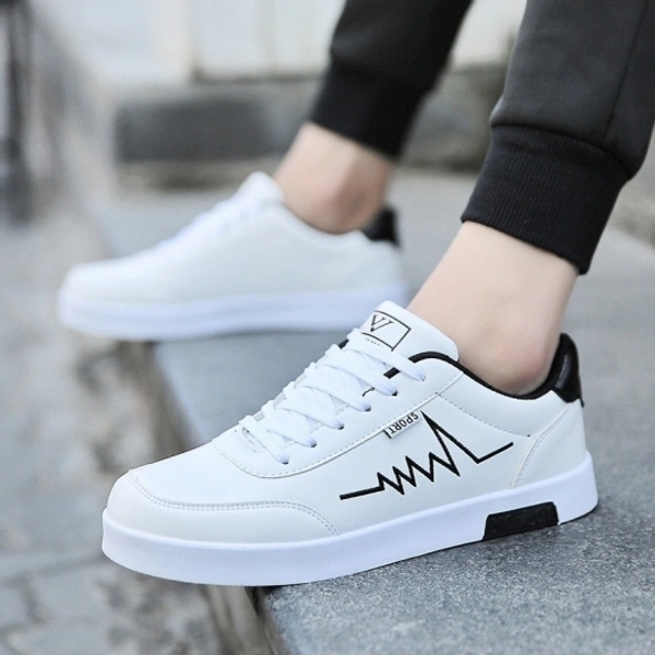 SPORT  Stylish Shoe For Men  - UK6, White