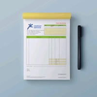 Bill Book Printing - 1/8