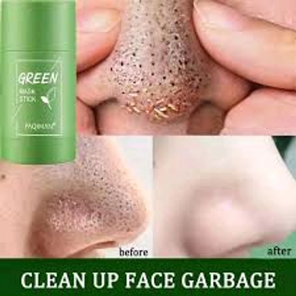 Green Mask Stick Cream For Normal,Dry And Itchy Skin- 100 Ml - Free