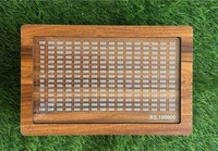 Modern Wodden Piggy Bank  - Brown