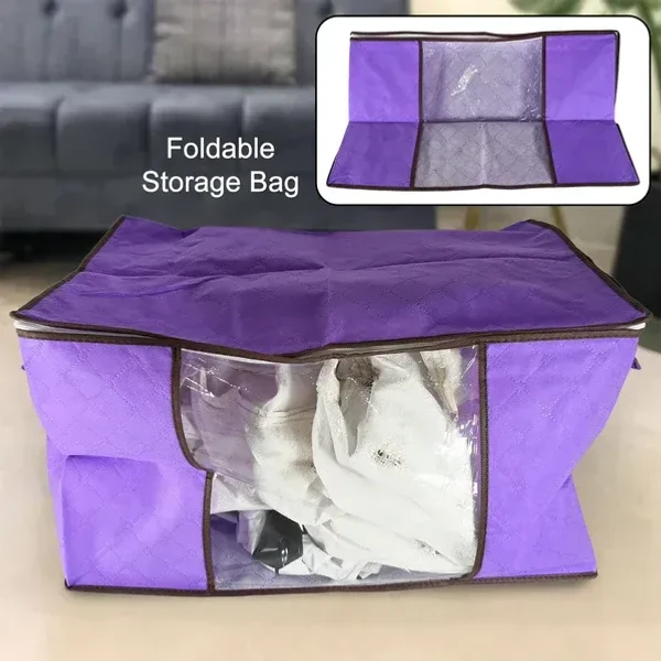 STORAGE ZIPPER BAG - Medium Purple