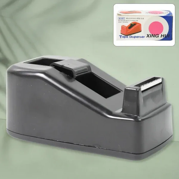 TAP DISPENSER SMALL Plastic Tape Dispenser Cutter for Home Office use (1 pc) (1917)