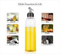 1LTR OIL DISPENSER Oil Dispenser Transparent Plastic Oil Bottle | 1 Liter (1853)