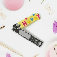 NAIL CLIPPER Cute Nail Clipper with Nail Catcher, Nail File - Stainless Steel (1 Pc) (1759)