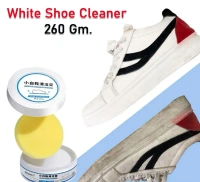 WHITE SHOE CLEANER -  White Shoe Cleaner Cream with Sponge  (546)