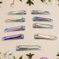 FOLDING NAIL CLIPPER,  Folding Nail Clipper – Compact & Travel-Friendly Grooming Tool (1758)