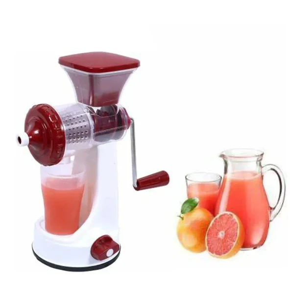 JUICER Manual Fruit Vegetable Juicer with Juice Cup and Waste Collector