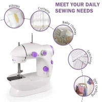 TAILORING SEWING MACHINE HOME TAILORING SEWING MACHINE WITH EXTENSION TABLE SET,  (1544)