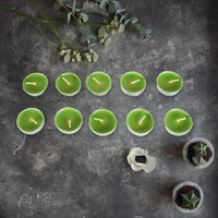 10PCS CANDLE 8-9 Hour Burning Diwali Candles for Home Decoration Smokeless Candles for Christmas Decorations Long Burning 8-9 Hour Unscented for Mood Dinners Parities Home Decoration Wedding Candle (10 Pc) (1292)
