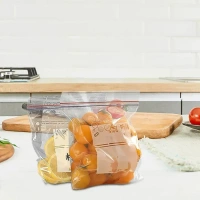 10PCS FOOD SEAL BAG Large Food Seal Bag | Transparent Fresh Food Bags (10 Pcs Set) (1561)