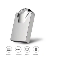 BT DONGLE STEEL USB Car Wireless Bluetooth 4.0 Adapter Dongle (1 Pc) (715)