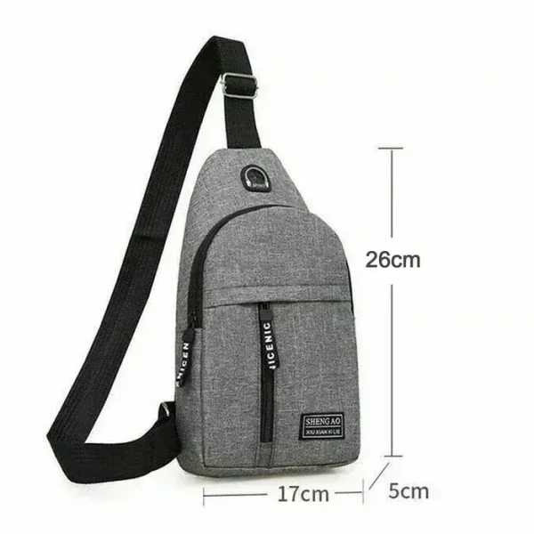 SHOULDER BAG WATERPROOF ANTI THEFT CROSSBODY FANNY PACK WAIST BAG 